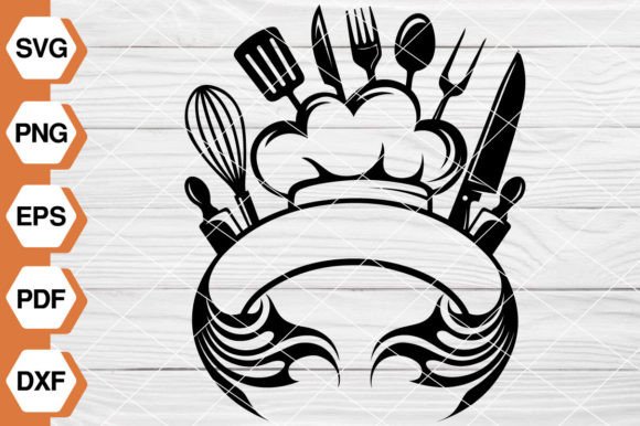 Chef Tools Logo SVG EP-153: Graphics & Illustrations for Real Publishing