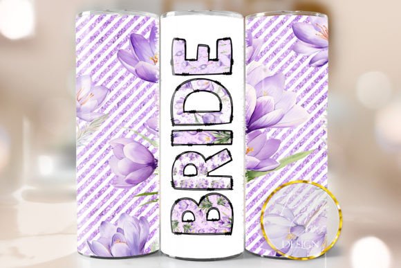 Wedding Tumbler PNG Bride Sublimation: Graphics for Crafts